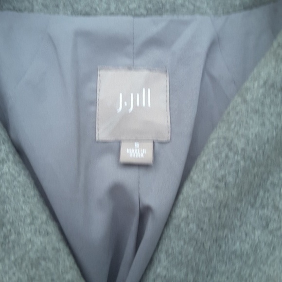 J. Jill Winter Coat Gray S - Picture 4 of 6